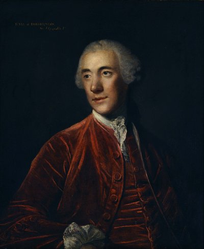 Robert d’Arcy, 4e Graaf van Holderness door Joshua Reynolds